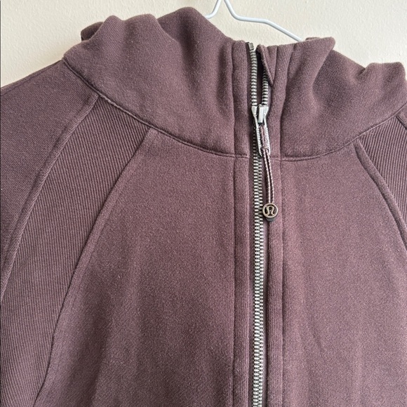 Lululemon Brown Half Zip Scuba - Picture 2 of 4